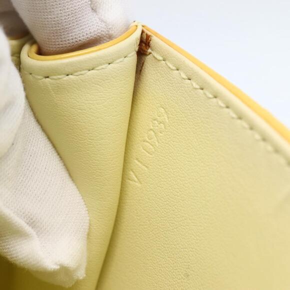 LOUIS VUITTON Monogram Vernis Spring Street Bag Lime Yellow M91068 - Picture 13 of 13
